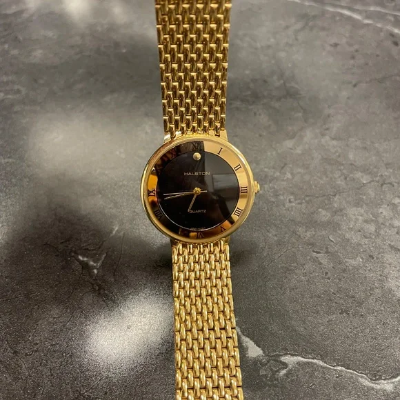 1980's Halston Wristwatch - Picture 4 of 7